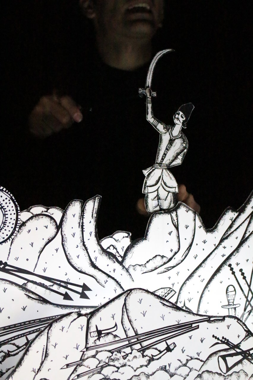 Simin and Farzan, a puppet theatre