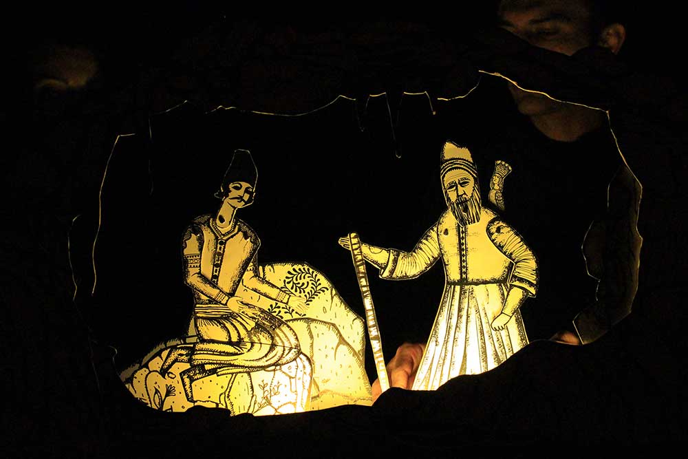 Simin and Farzan, a puppet theatre