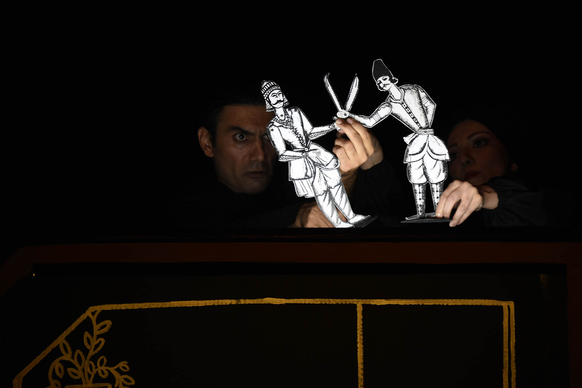 Simin and Farzan, a puppet theatre