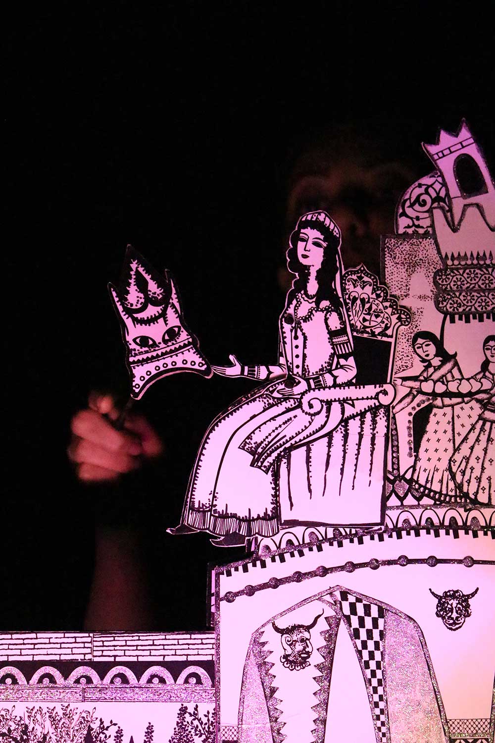 Simin and Farzan, a puppet theatre